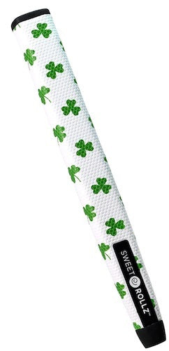 Product image of Sweetollz O'Malley golf putter grip with shamrock icons