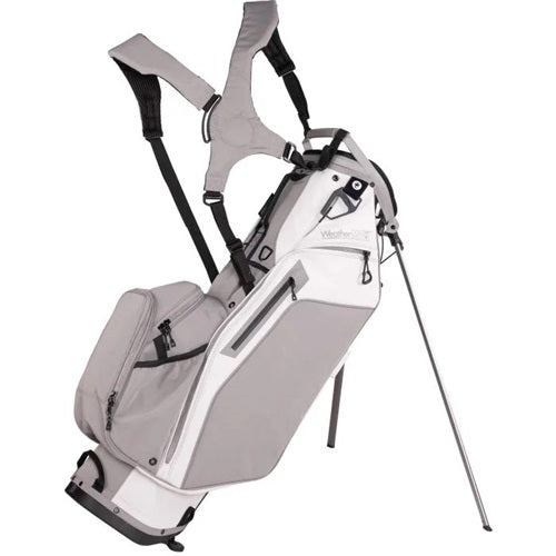 An image of Sun Mountain Weathermax Golf Stand bag - Mist / Gray on a white background