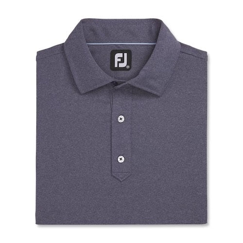 FootJoy Solid Lisle Traditional Polo Set-on Placket