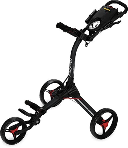 A hero image of a Bag Boy golf push cart on a white background