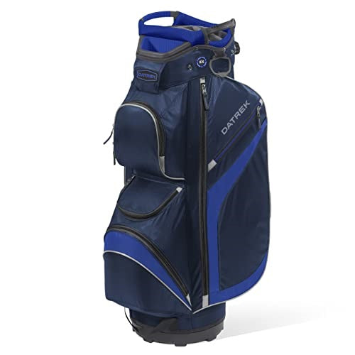 A hero image of a Datrek golf cart bag on a white background