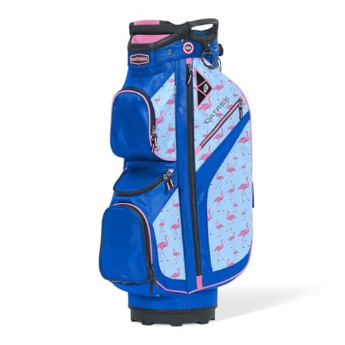 A hero image of a Datrek golf cart bag on a white background