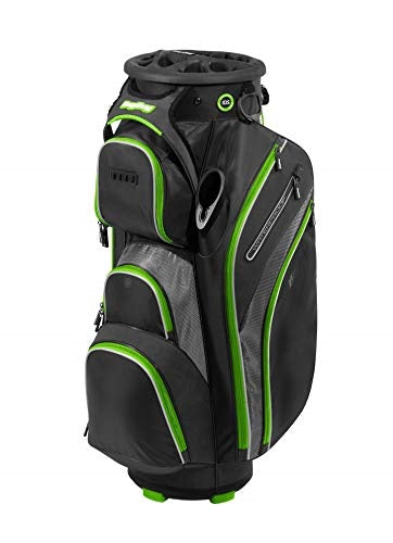 A hero image of a Bag Boy golf cart bag on a white background