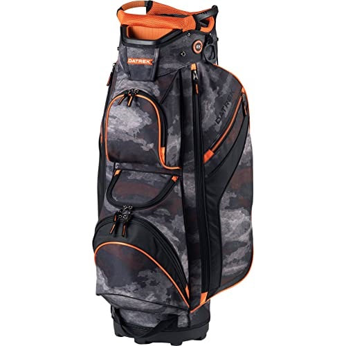 A hero image of a Datrek golf cart bag on a white background