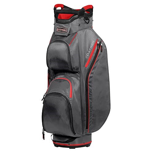A hero image of a Datrek golf cart bag on a white background