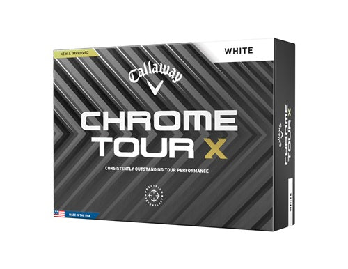 Product Image of Callaway Chrome Tour X White Golf Ball Box