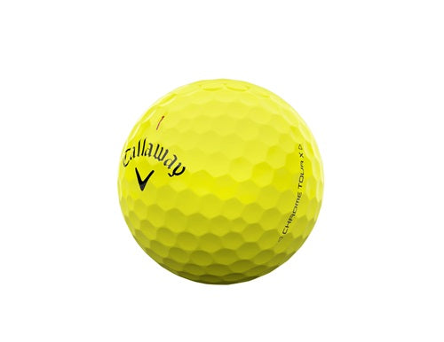Product Image of Yellow Callaway Chrome Tour X Golf ball