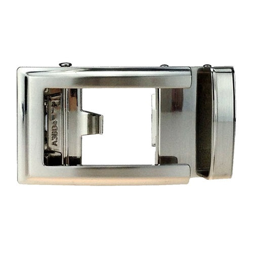 An image of Nexbelt Buckle: Aretmis Brushed Nickel on a white background