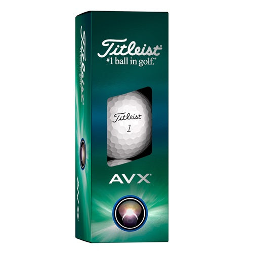 Titleist AVX Golf Balls - White - Dozen