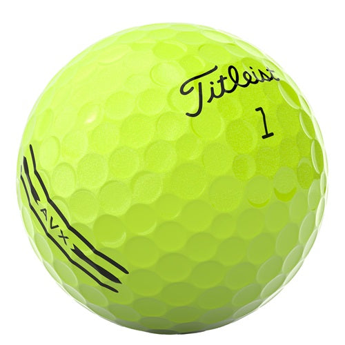 Titleist AVX Golf Balls - Yellow - Dozen