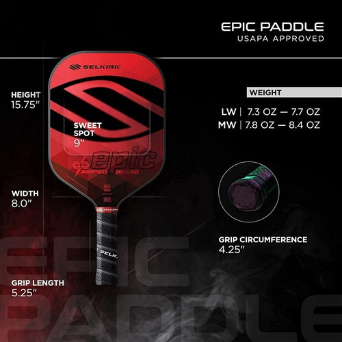 Product image of Selkirk Pickleball Paddle specs