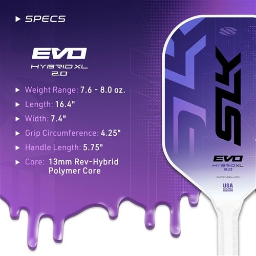Product specs of Selkirk Evo Hybrid XL 2.0