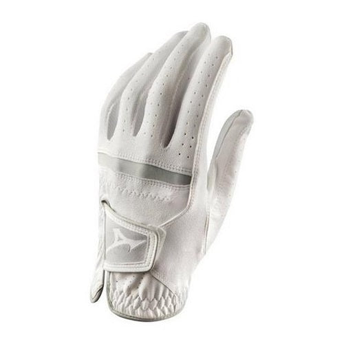 An image of Mizuno Women's Comp Glove - White - Worn on Left - M on a white background