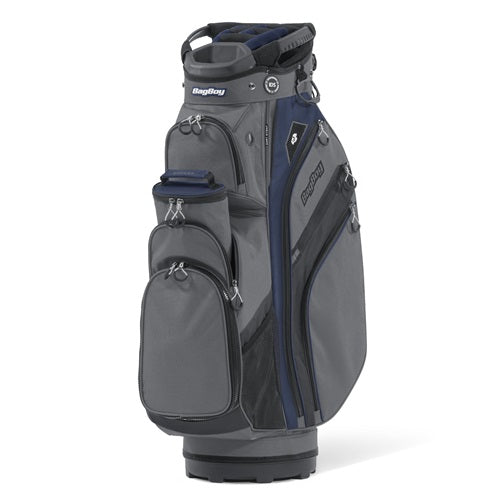 A hero image of a Bag Boy golf cart bag on a white background