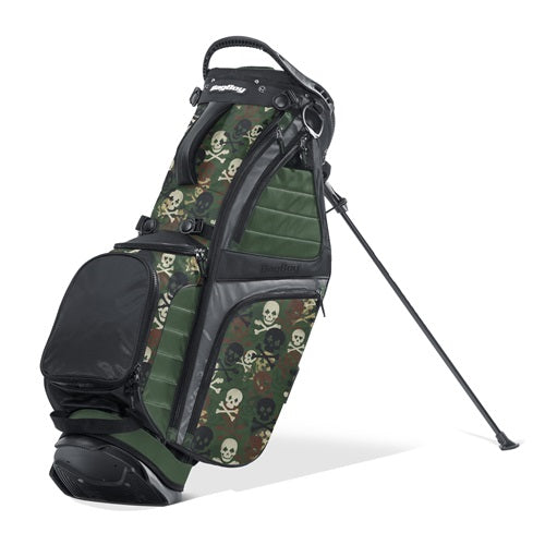 A hero image of a Bag Boy golf stand bag on a white background