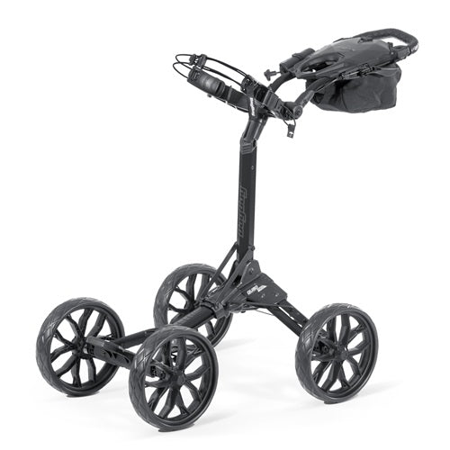 A hero image of a Bag Boy push cart on a white background