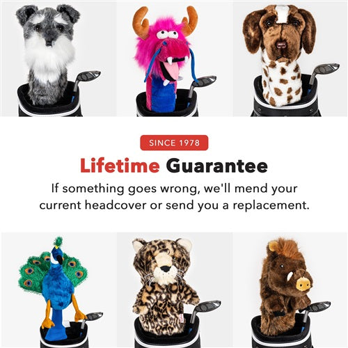Hero image of Daphne's Animal Headcover Lifetime Guarantee