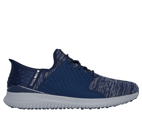An image of Skechers Mens Go Golf Max 2 - Rover Slip In - 7.5/Navy on a white background