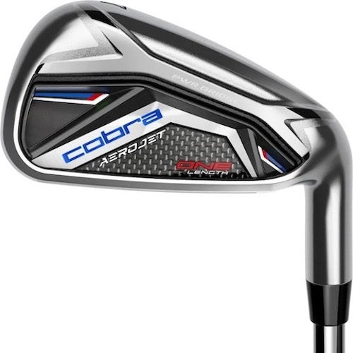 Cobra AeroJet ONE Length Iron Set - Steel