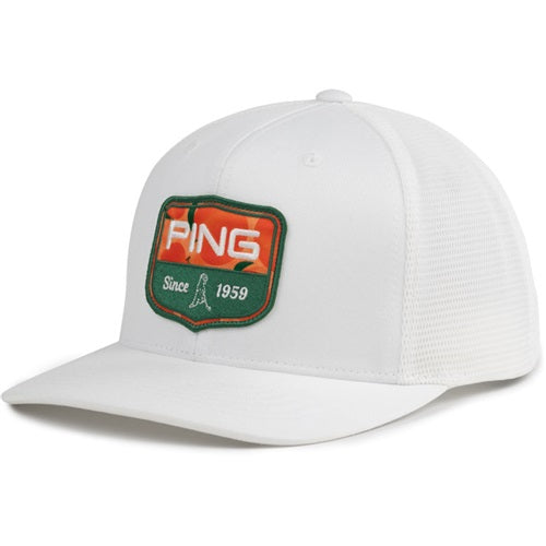 PING Hat on a white background