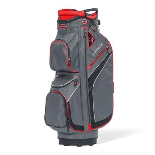 A hero image of a Datrek golf cart bag on a white background