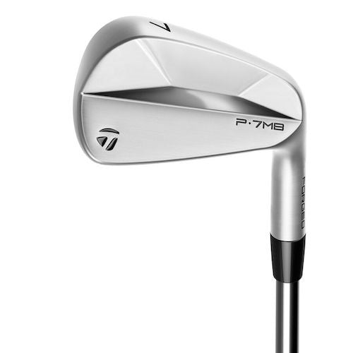 Product image of a TaylorMade P7MB golf iron on a white background