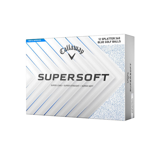 Hero image of a Callaway Supersoft Splatter Golf Ball Box