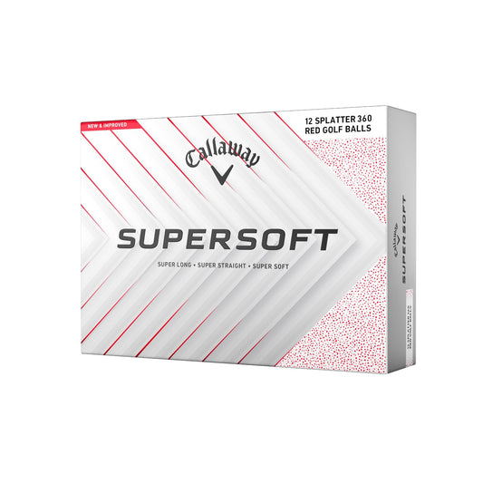 Hero image of a Callaway Supersoft Splatter Golf Ball Box