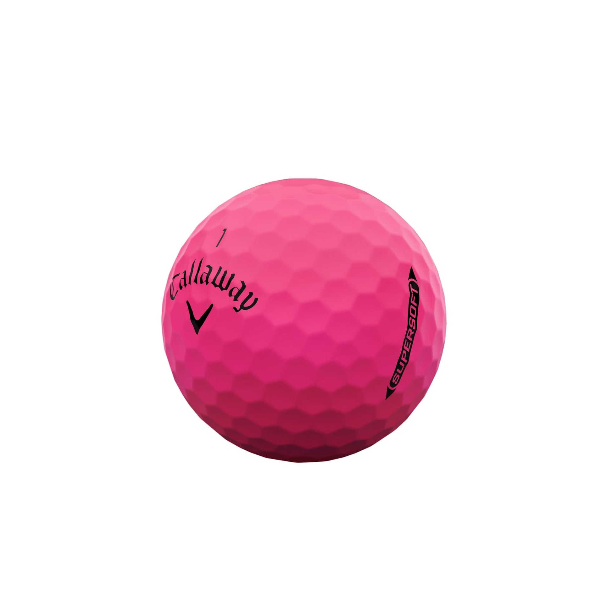 Hero image of pink Callaway Supersoft Golf Ball