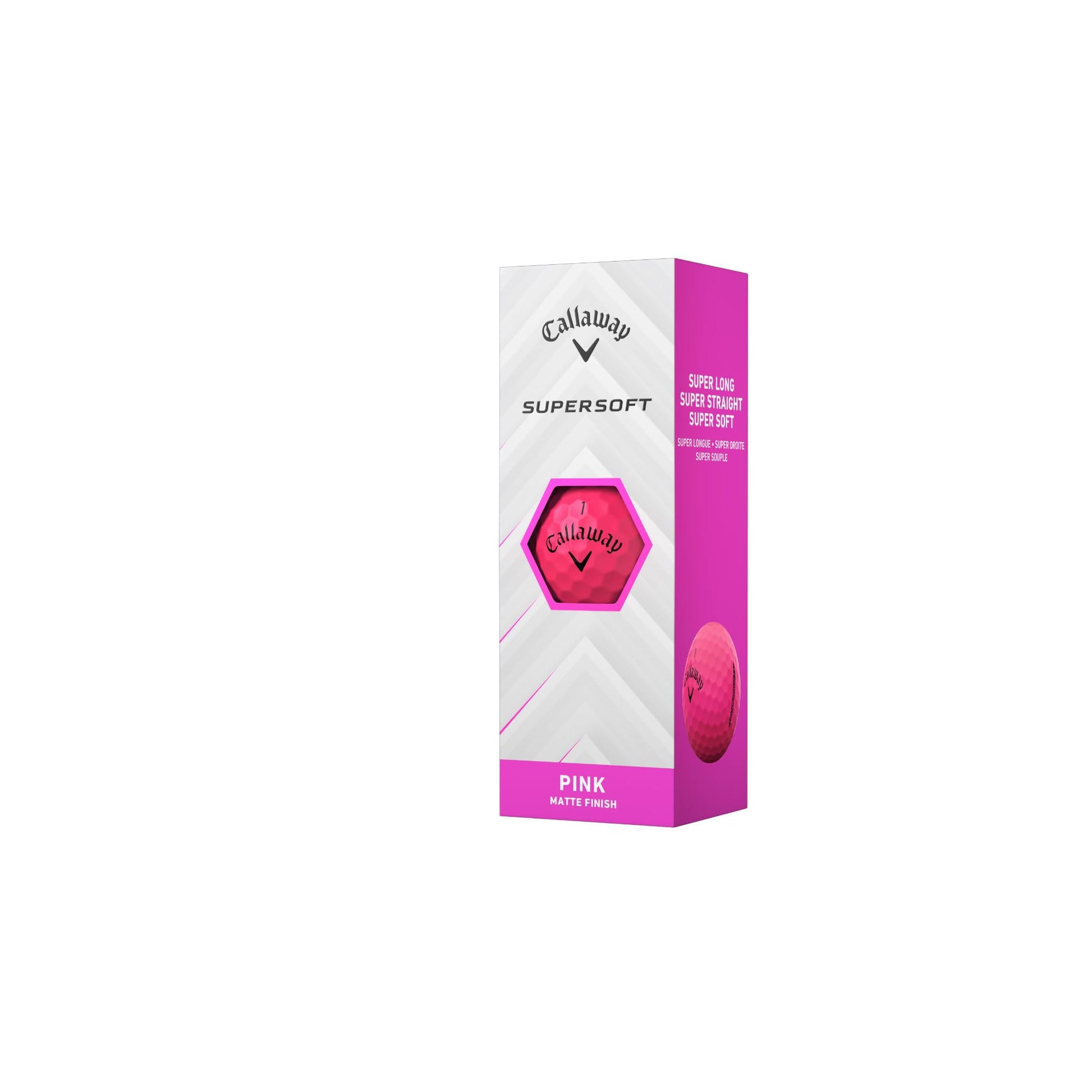 Hero image of Callaway Supersoft Pink Golf Ball Sleeve