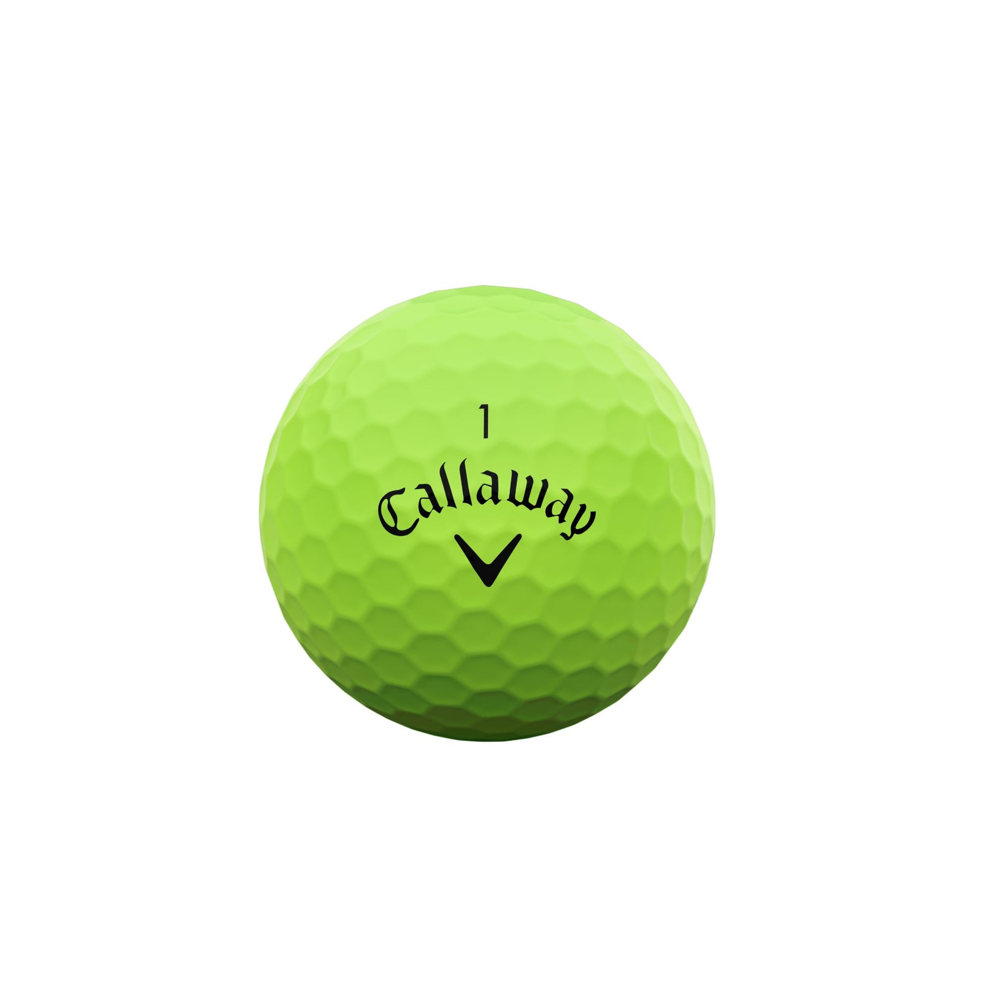 Hero image of a green Callaway Supersoft Golf Ball