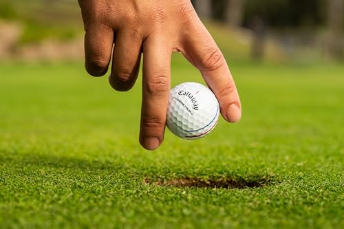 A lifestyle image of a Callaway Chrome Tour Golf Ball