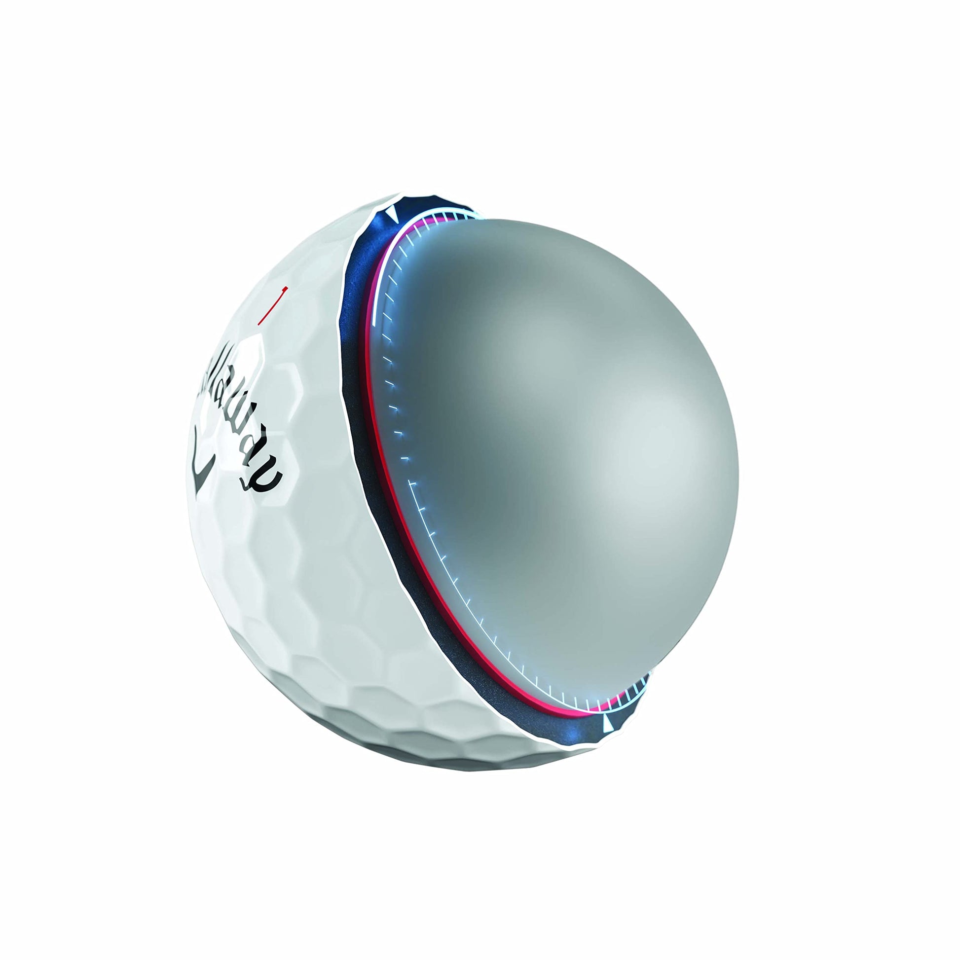 An image of the core of a Callaway Golf Ball