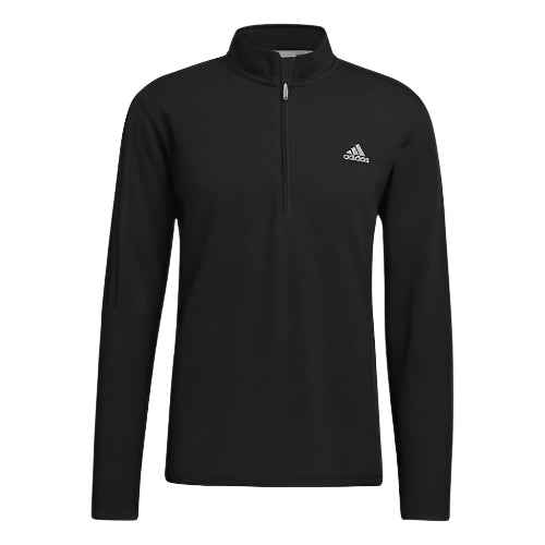 Adidas 3-Stripe 1/4 Zip - Black