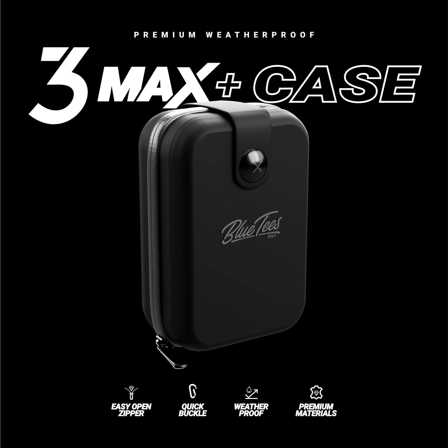 A highlight image of the Blue Tees Golf 3 Max Golf Rangefinder