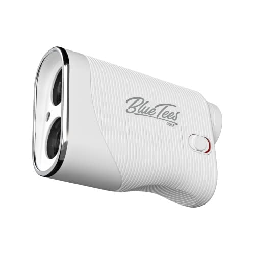An image of Blue Tees Series 3 Max Laser Rangefinder - White on a white background