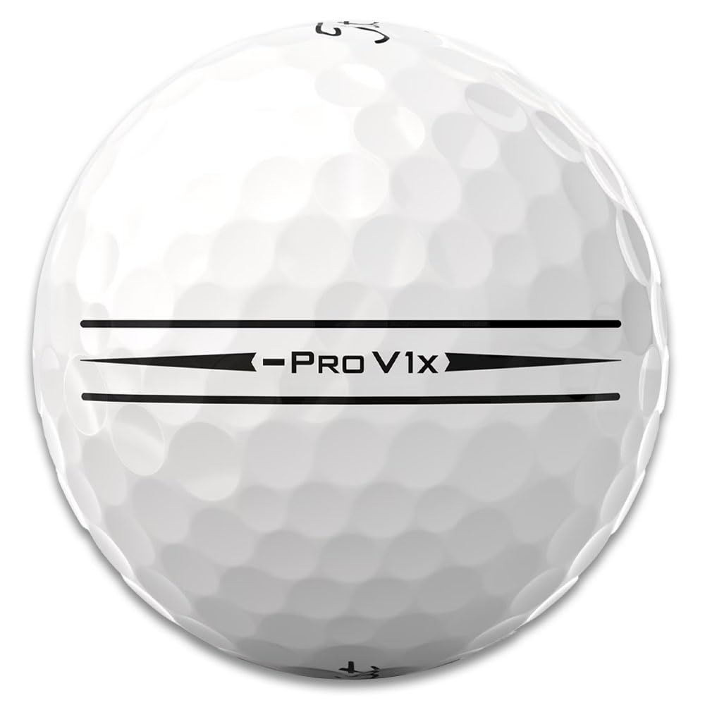 Titleist Pro V1x Left Dash Enhanced Alignment Golf Balls - Dozen