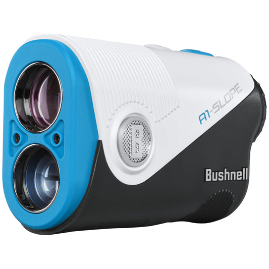 A hero image of the Bushnell A1-Slope golf rangefinder on a white background