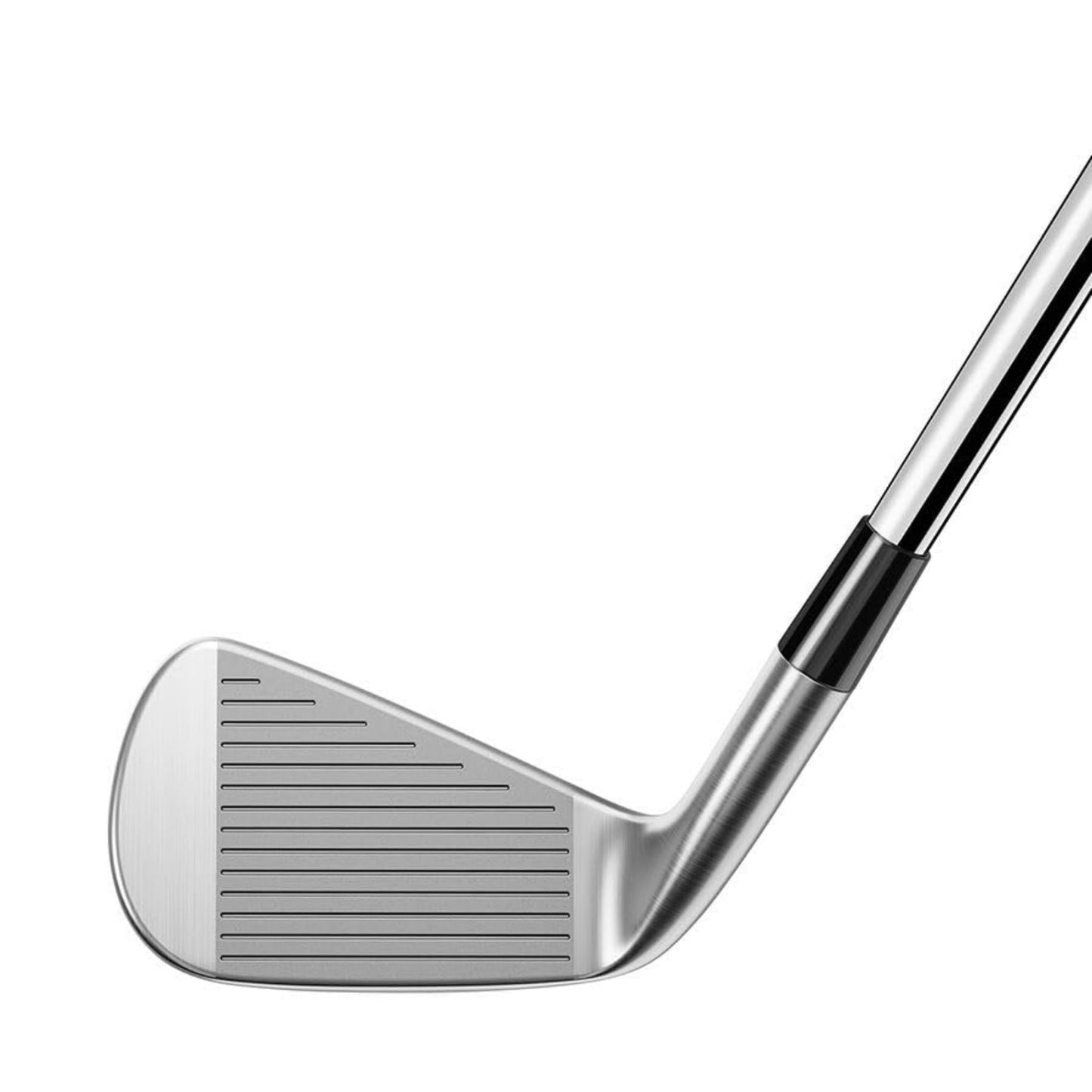 Product image of a TaylorMade golf iron on a white background