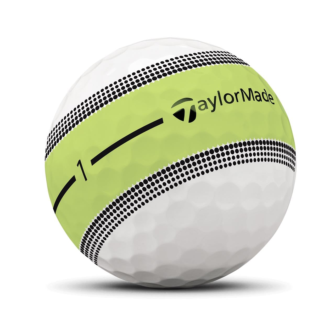 A hero image of the TaylorMade Tour Response Stripe Golf Ball