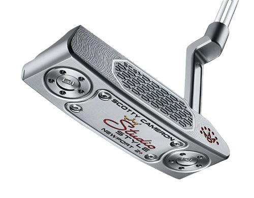 Hero image of a Scotty Cameron Studio Style Newport 2+ Putter on a white background