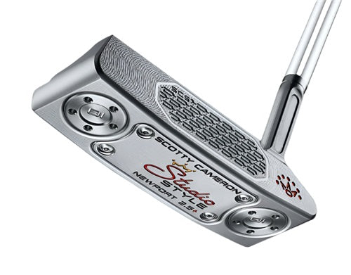 Hero image of a Scotty Cameron Studio Style Newport 2.5+ Putter on a white background