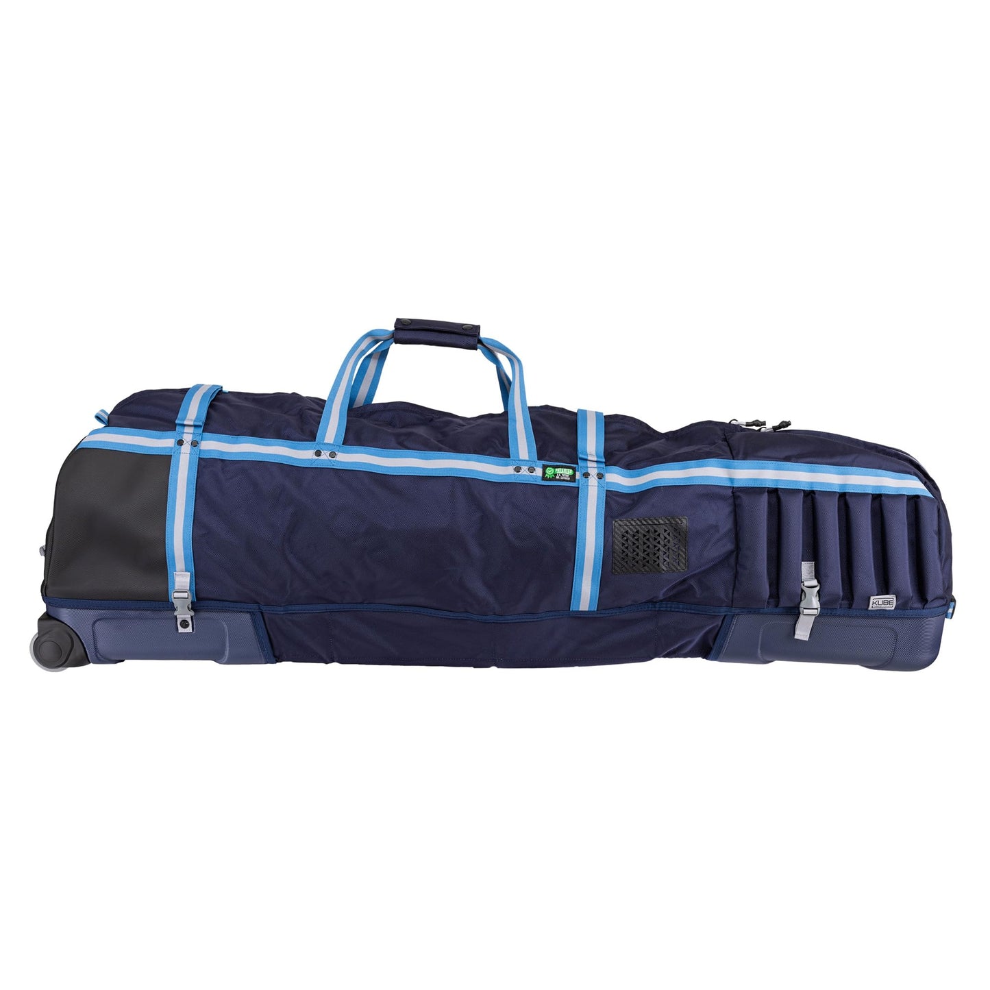 An image of Sun Mountain Kube Travel Cover - Navy/Cavalry on a white background