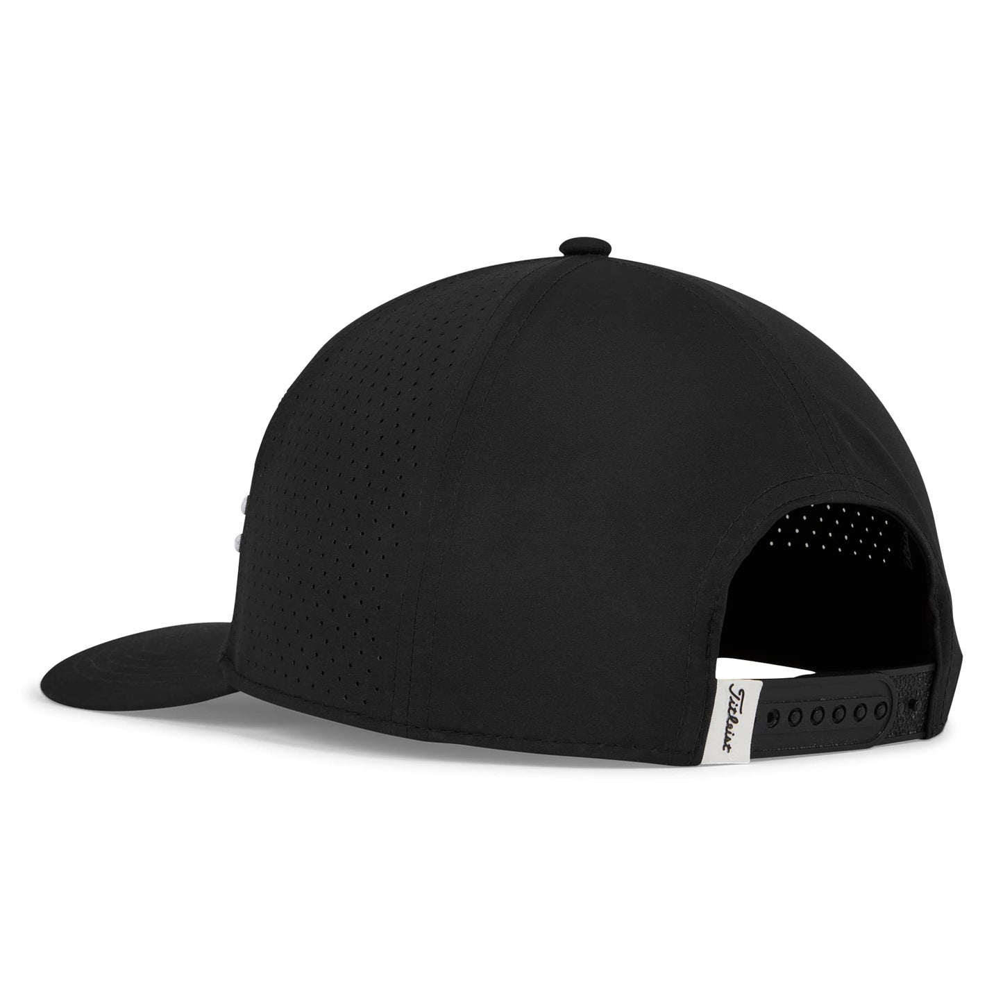 An image of Titleist Diego Hat Black/White One Size Fits Most on a white background
