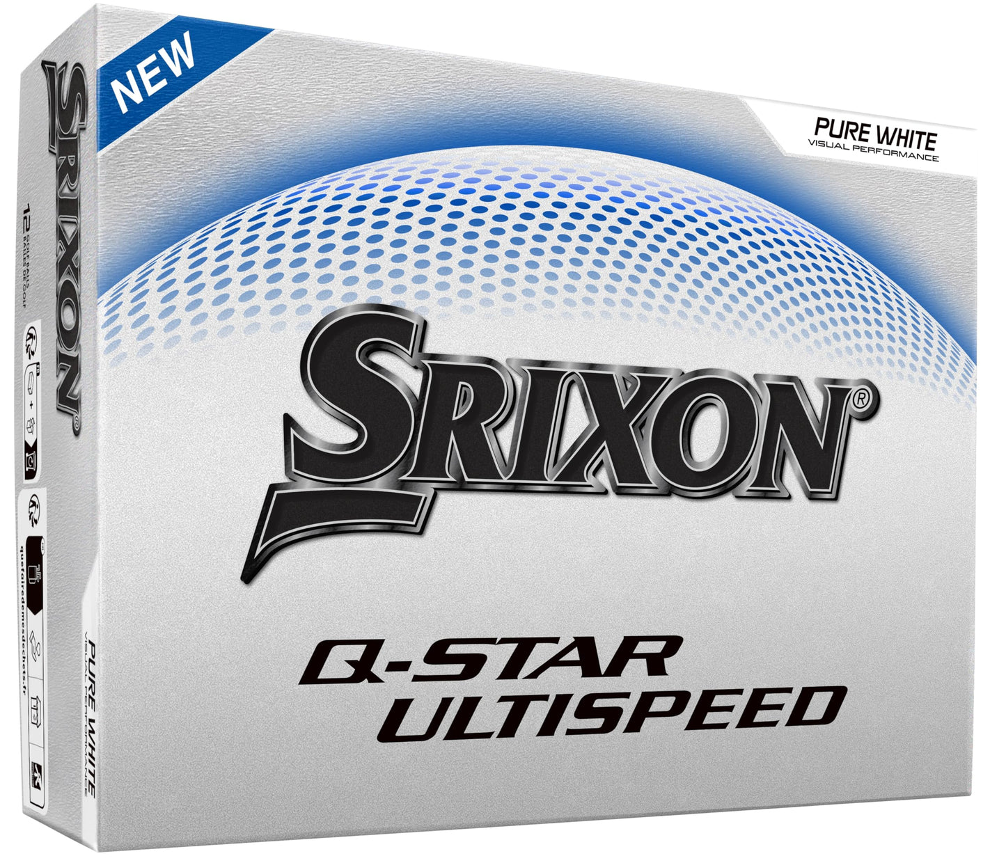 Srixon Q-Star Ultispeed Balls, White