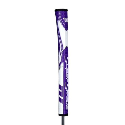 An image of SuperStroke Zenergy Pistol Tour - Purple / White on a white background