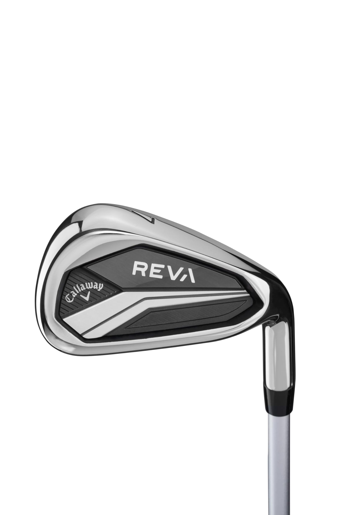 Golf club with Callaway REVA logo on a white background