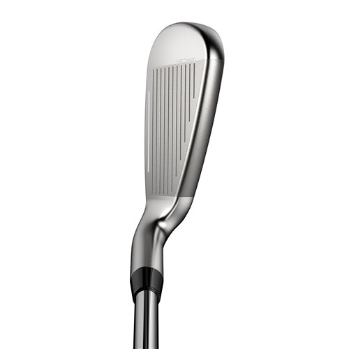 Product image of a golf iron on a white background
