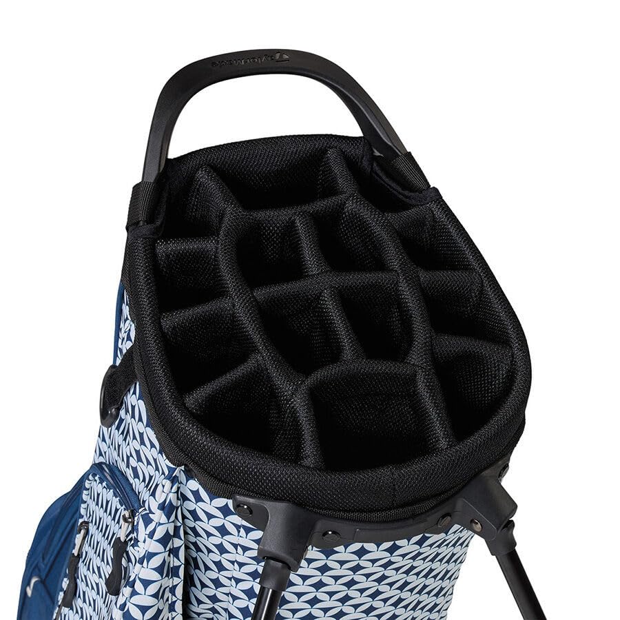 Product image of top of golf bag dividers on a white background