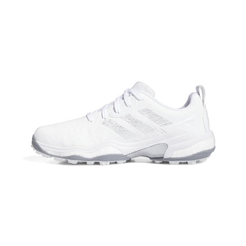 White Adidas Golf Shoe on a white background